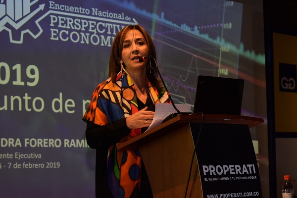 sandra forero presidenta